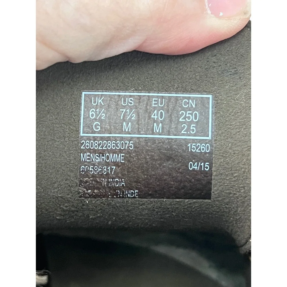 Clarks Bushacre 2 Brown Leather Chukka Desert Boots Mens 7.5 260822863075